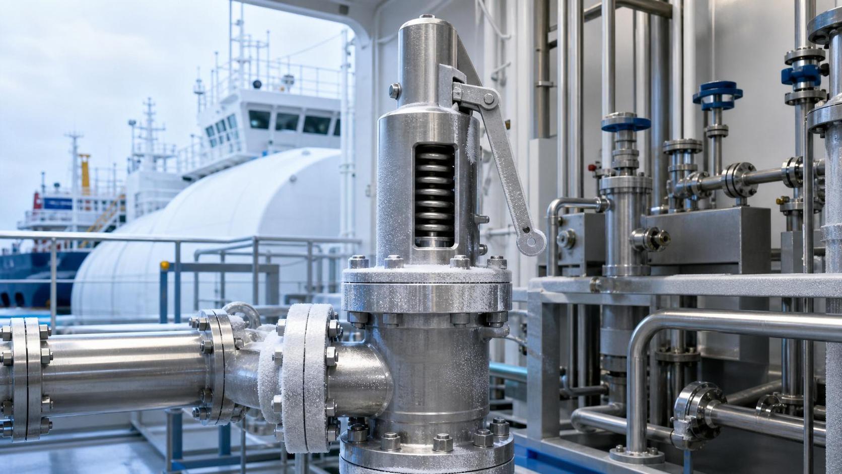 IMO Rule Takes Effect on LNG PRV Cryogenic Testing