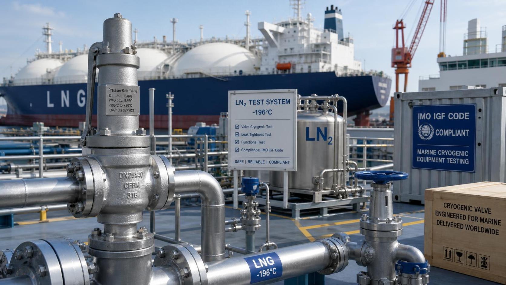 IMO Sets LNG Relief Valve Test Deadline