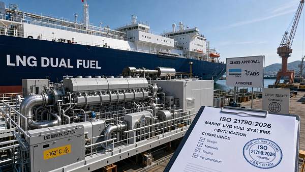 IMO Rule Takes Effect for LNG Dual-Fuel Engine Certification
