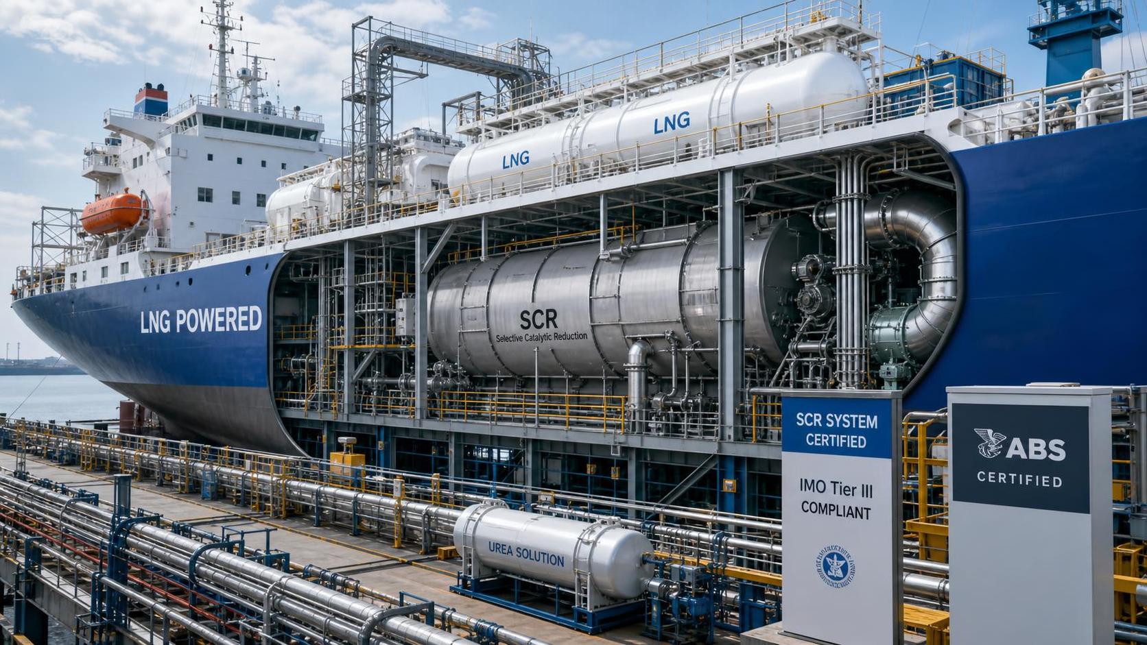 IMO Enforces New Tier III SCR Certification for LNG Vessels