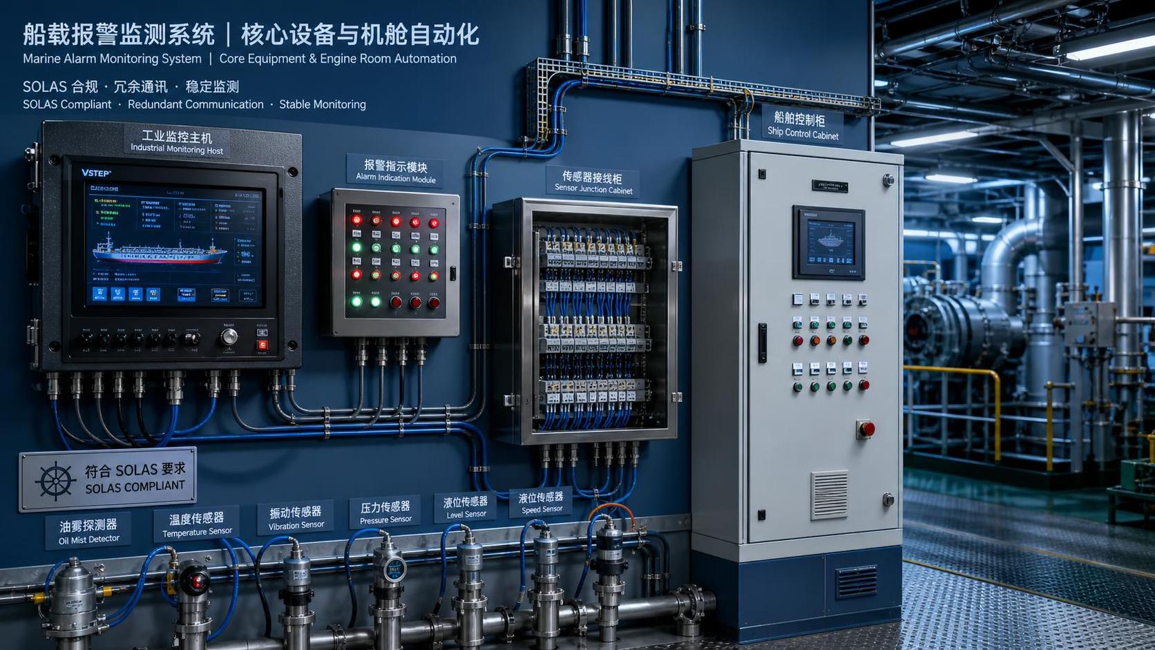 How to Choose a Shipboard Alarm Monitoring System for SOLAS Compliance?