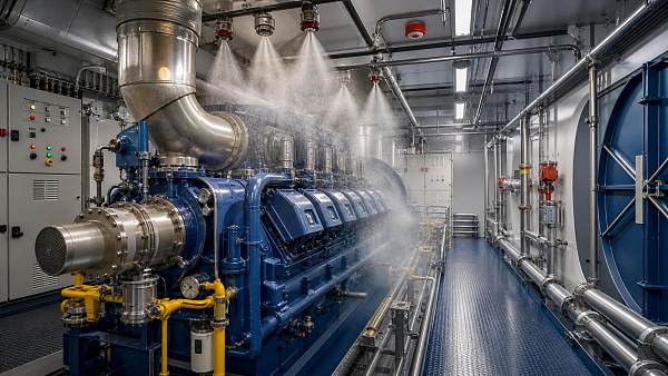 Engine Room Fire Protection: Selecting Systems for Machinery-Space Fire Risks