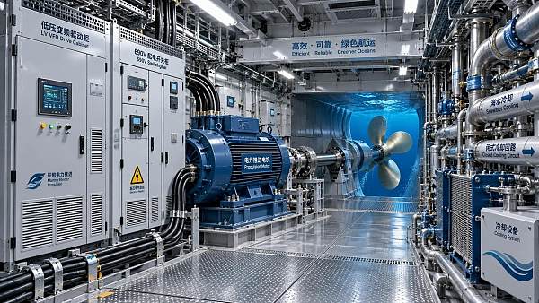 How to Select Low-Voltage Marine Drives for Electric Propulsion Below 1 kV