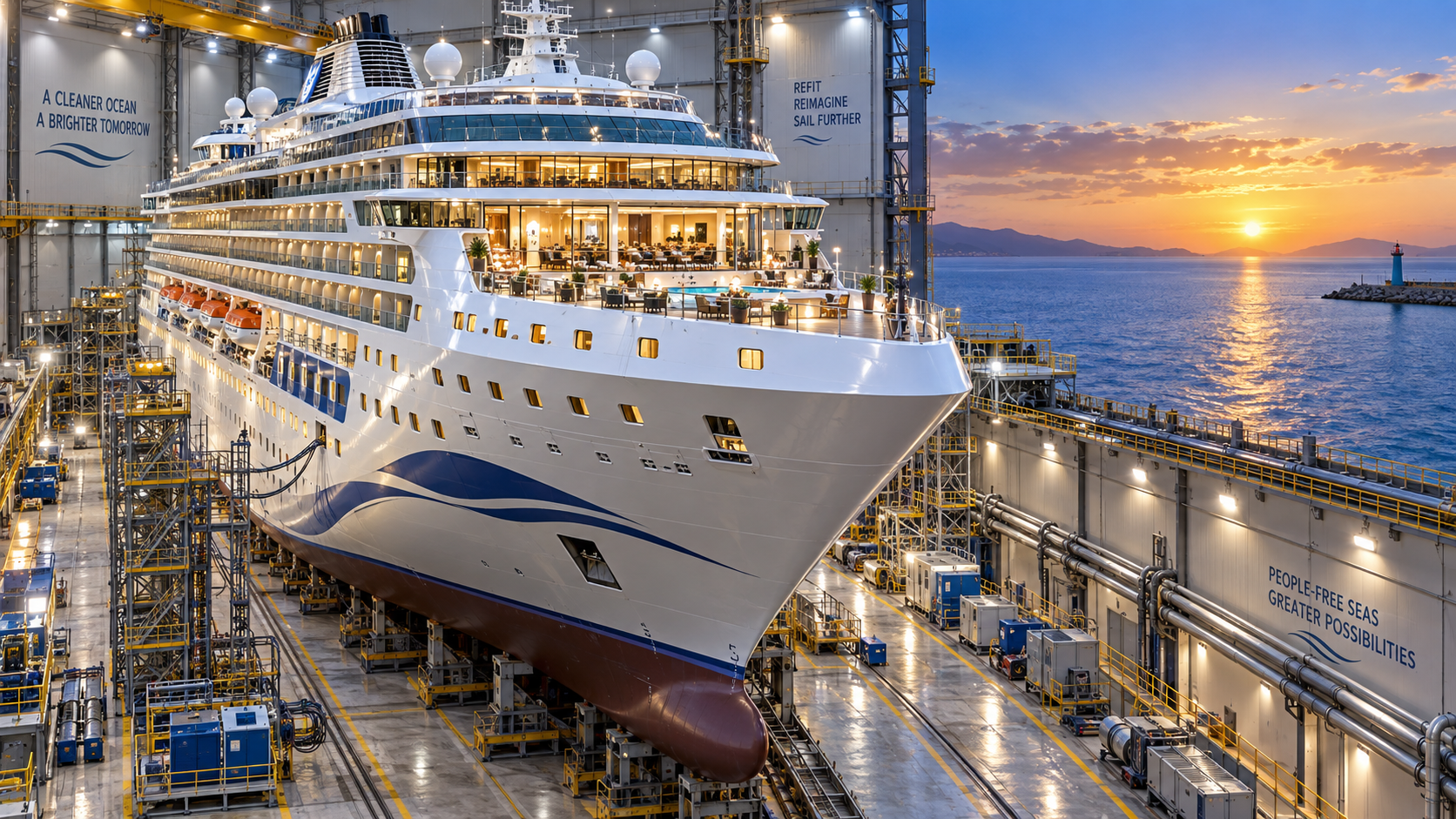 Cruise Ship Refurbishment: How to Plan Scope, Downtime, and Guest Experience