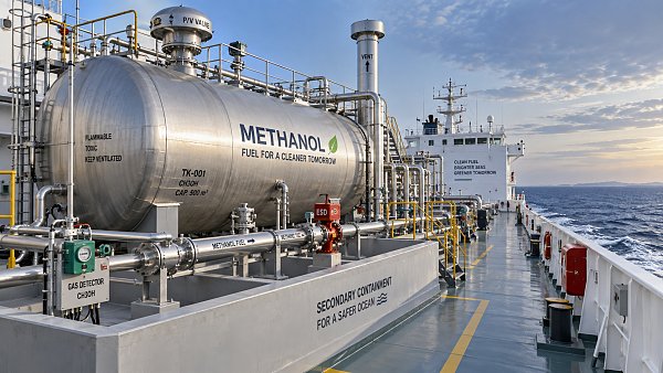 Methanol Marine Fuel Storage: Tank Design, Venting, and Safety Compliance