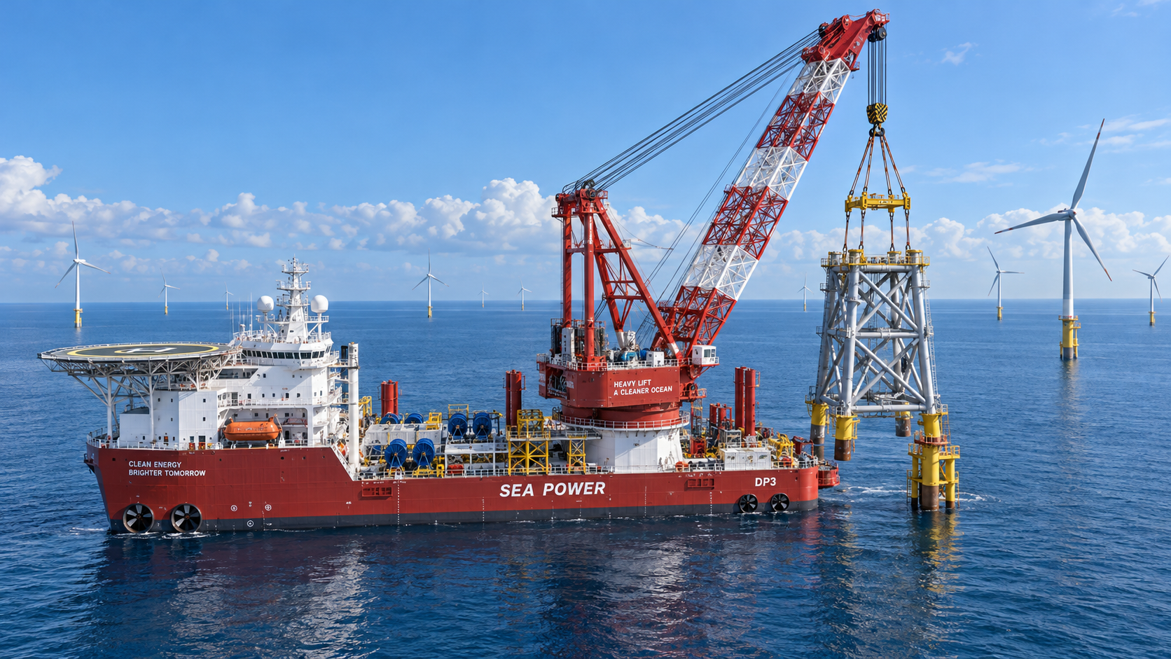 Are Heavy-Lift Ships Available for Offshore Installation Projects?