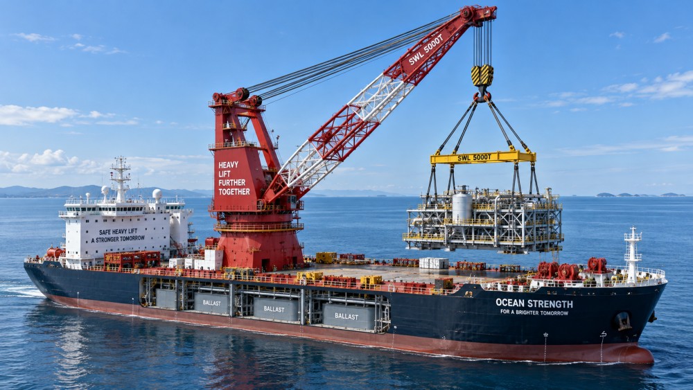 What Crane Capacity Does a Heavy-Lift Ship Need? What Crane Capacity Does a Heavy-Lift Ship Need?