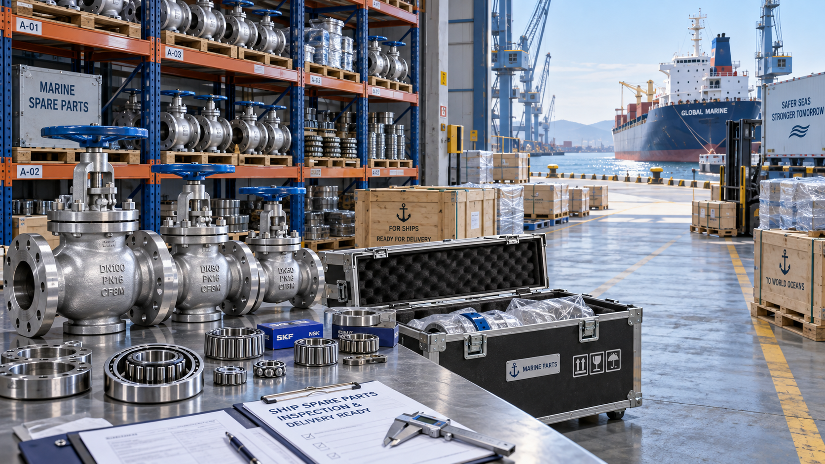 Choosing a Ship Component Availability Database: Stock Accuracy and Lead Times