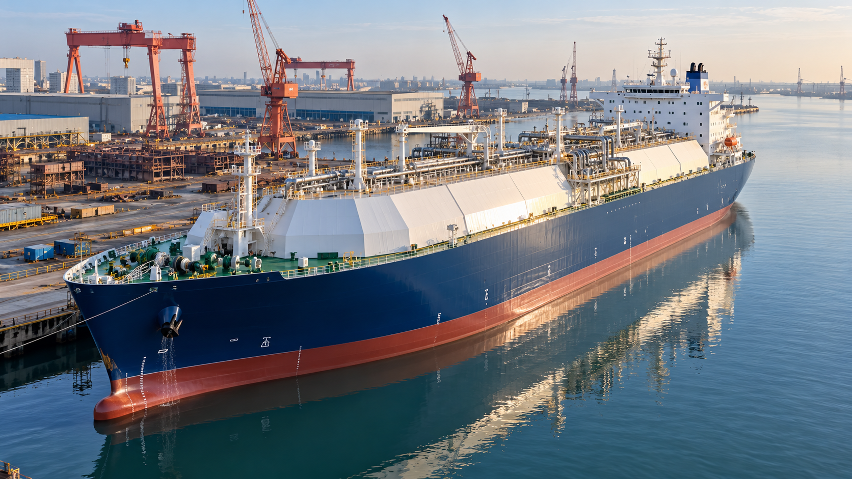 Green Energy Sea Delivered as China’s Largest LNG Carrier Project Reaches Eight Ships