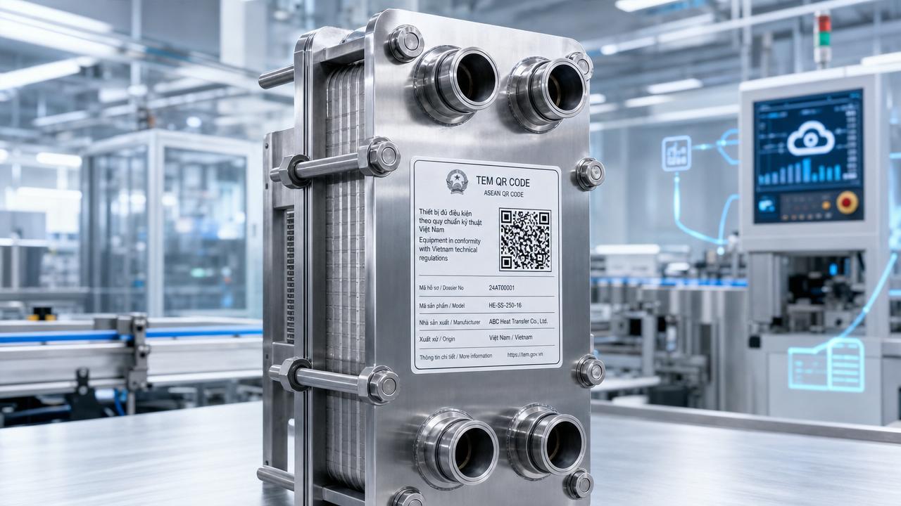 Vietnam Mandates QR Traceability & Energy Efficiency Platform for Heat Exchangers from May 2026