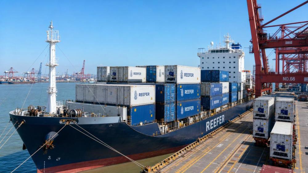 Shanghai Port Reefer FEU Rates Surge to $12,850 Amid Red Sea Rerouting