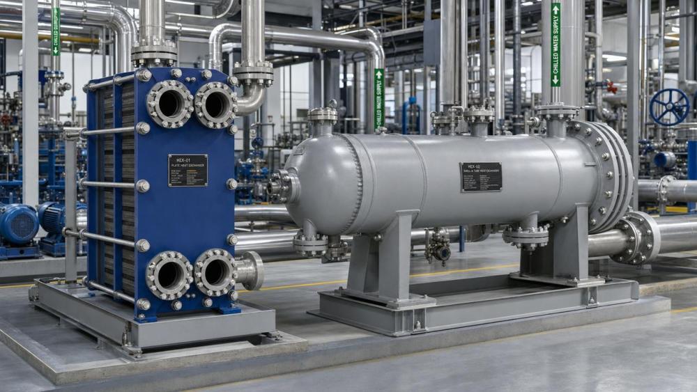 Heat Exchanger Technology: Plate vs Shell & Tube Selection Guide