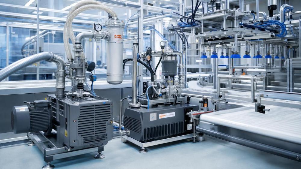 Vacuum Technology Solutions for Faster, Cleaner Production Lines Vacuum Technology Solutions for Faster, Cleaner Production Lines