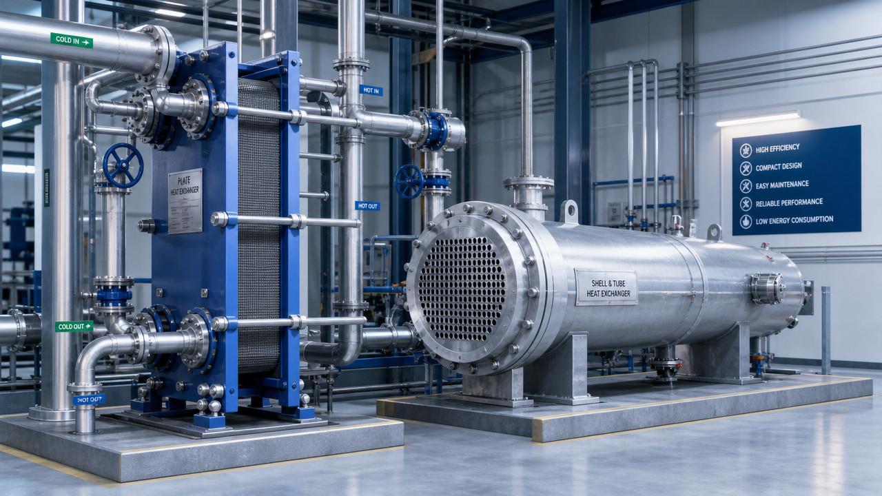 Heat Exchanger Technology: Plate or Shell & Tube?