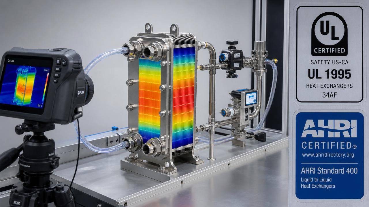 ASHRAE 90.1-2025 Enforces Transient Thermal Testing for Plate Exchangers