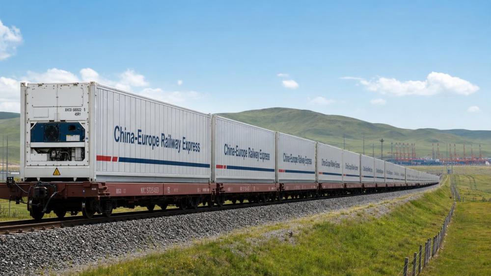 China-Europe Railway Express Hits 130,000 Trains; Industrial Chillers Export Capacity Upgraded