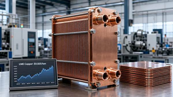 Global Copper Price Rises 9.3% Weekly; Plate Exchanger Export Pricing Adjusted