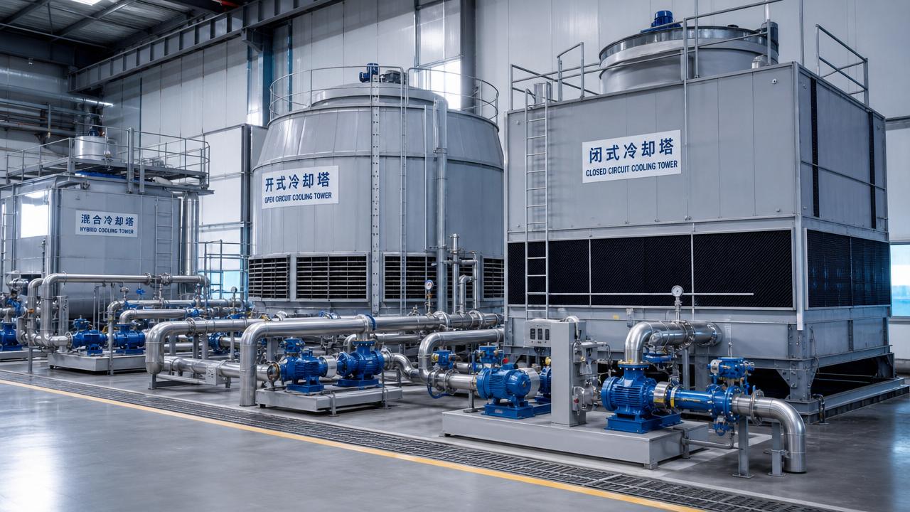 Industrial Cooling Solutions: Cooling Tower Options for Lower Water and Power Use