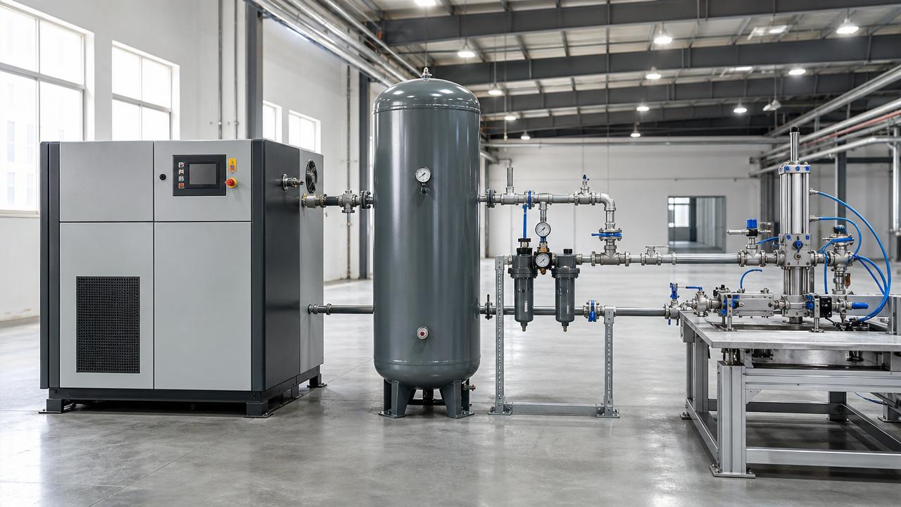 How to Size Pneumatic Power Systems for Stable Output