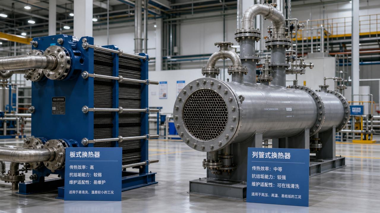 Heat Exchanger Technology: Plate vs Shell & Tube for Fouling Risk