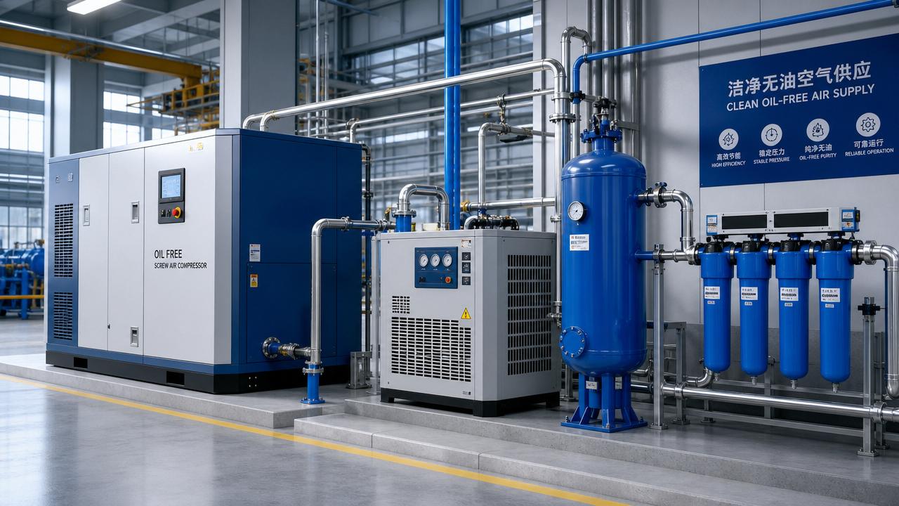 Compression Technology Options for Cleaner Oil-Free Air Supply