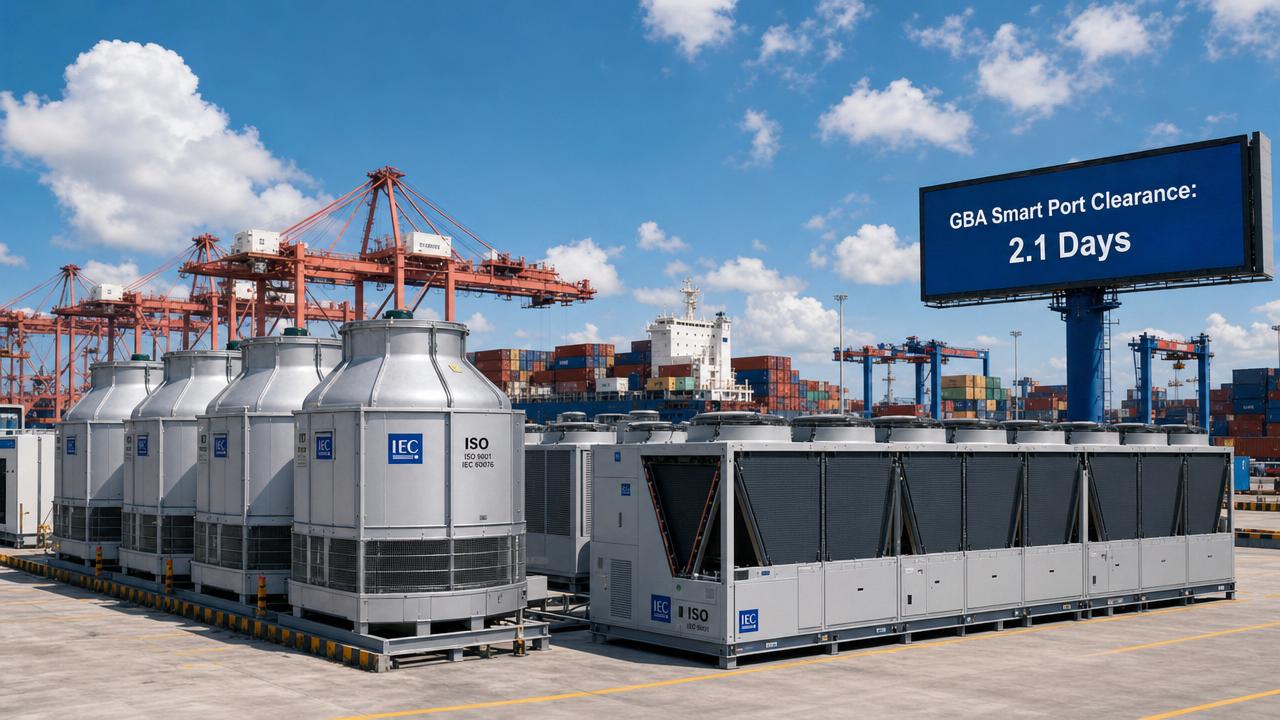 GBA's 18.4% Trade Growth Boosts Cooling Tower & Chiller Exports
