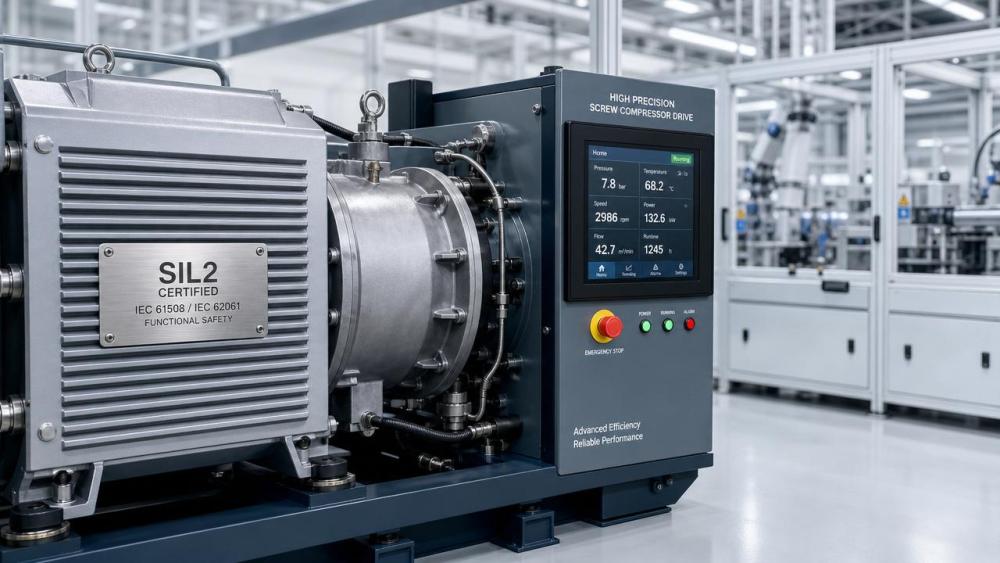 Saudi SASO Mandates IEC 61508 SIL2 Certification for Screw Compressor Drives Saudi SASO Mandates IEC 61508 SIL2 Certification for Screw Compressor Drives