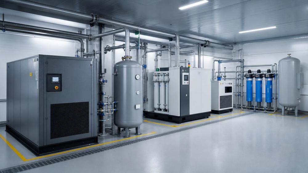Air Compression Costs: Screw vs Oil-Free Systems