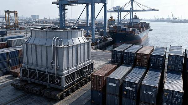 Hormuz Tensions Raise Cooling Tower Freight Costs
