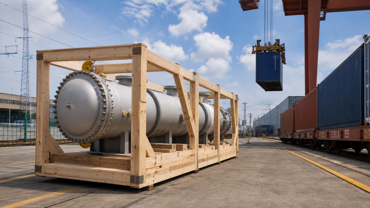 Rail Corridor Eases Lead Times for Shell-and-Tube Exports