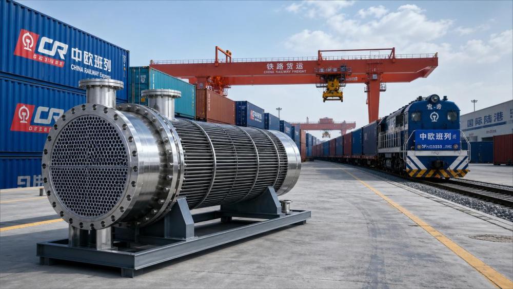 Rail Corridor Surge Cuts Shell & Tube Delivery to 28 Days