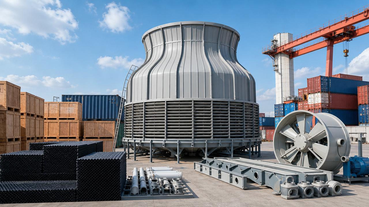 India Extends Duty Relief on Cooling Tower PVC and FRP Imports