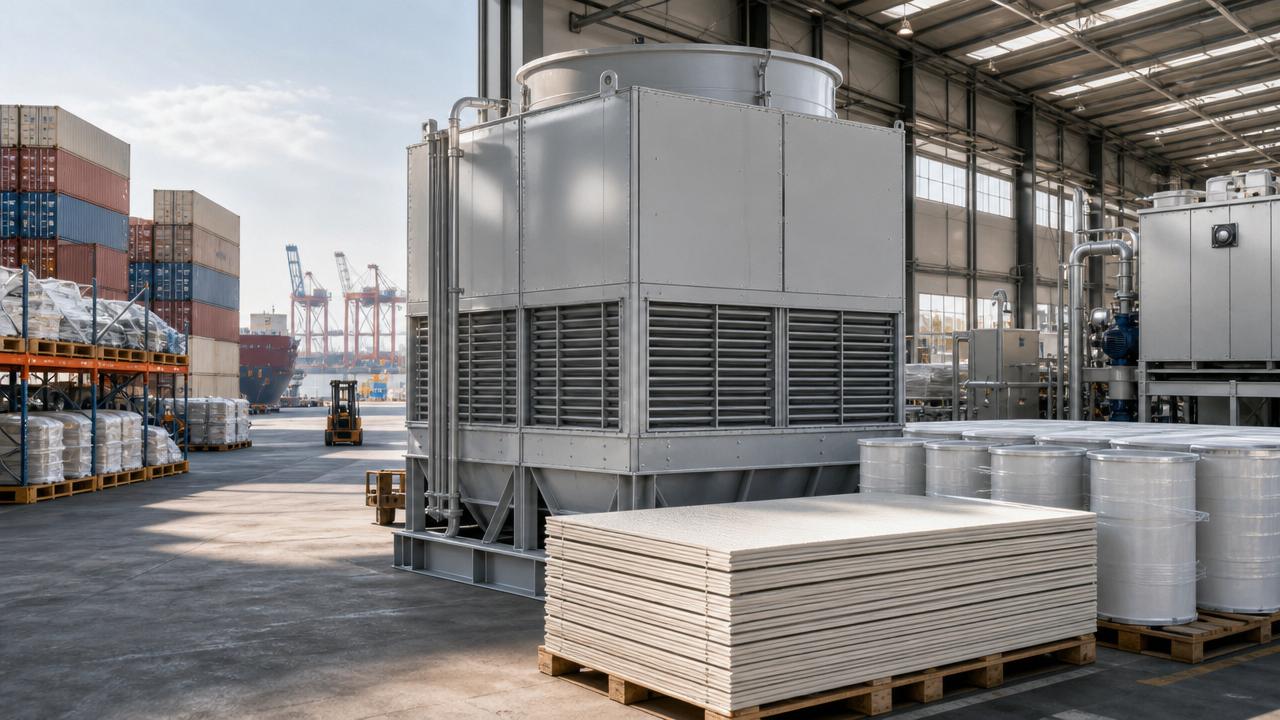 India Extends Duty Relief for Cooling Tower FRP Imports