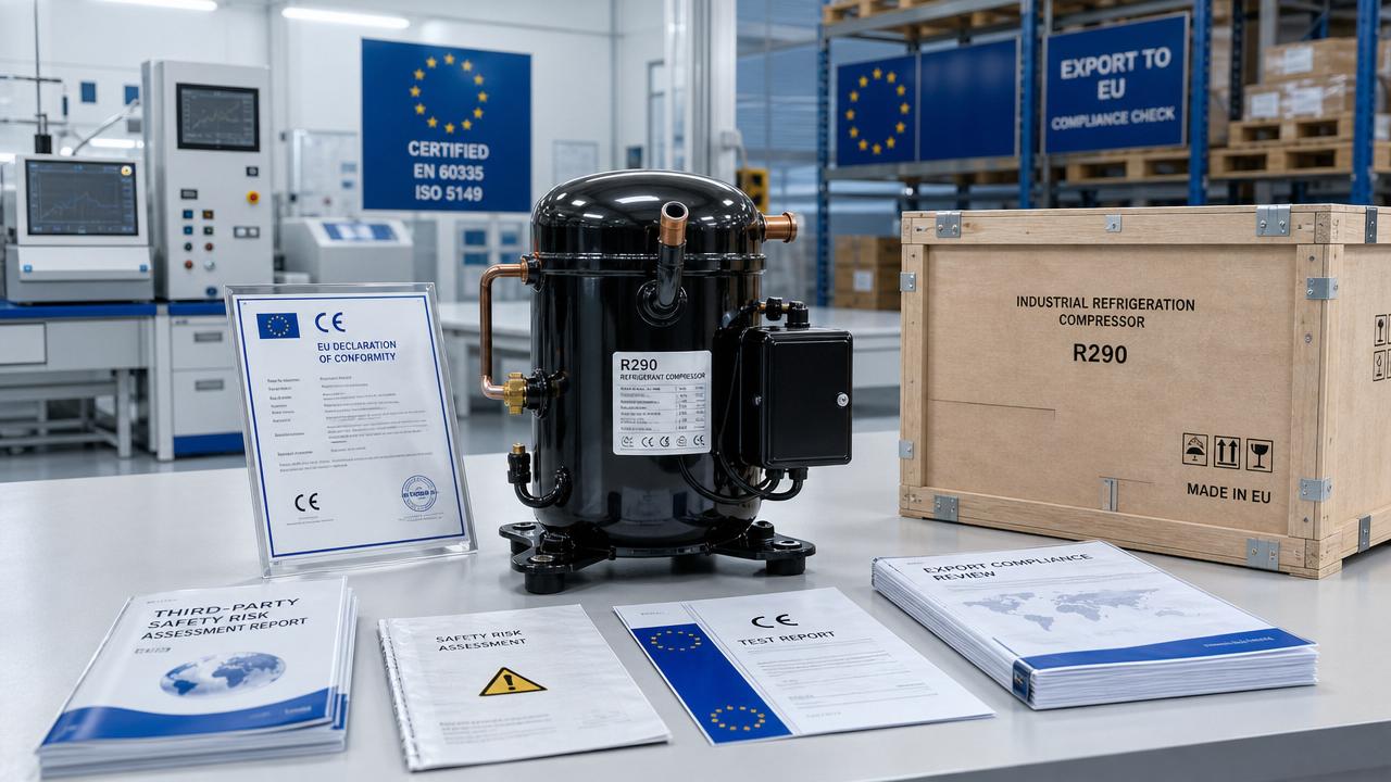 EU CE Rule Adds SRA for R290 Compressor Imports