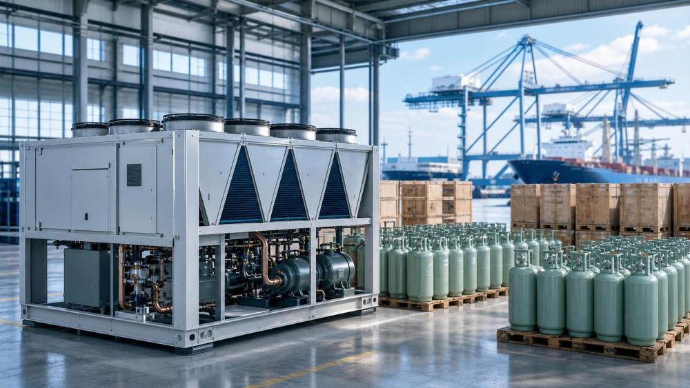 R32 Price Spike Pressures Air-Cooled Chiller Exports R32 Price Spike Pressures Air-Cooled Chiller Exports