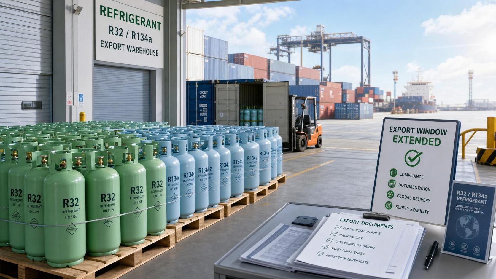 US, UK Delay HFC Phaseout, Extending R32/R134a Export Window