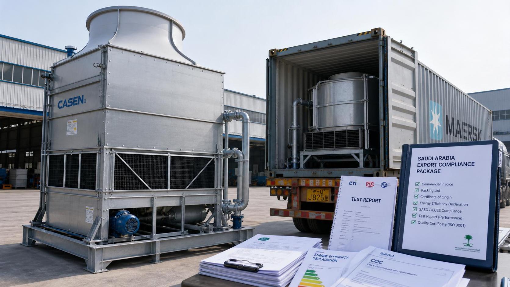 Saudi SASO Tightens Cooling Tower Efficiency Filing