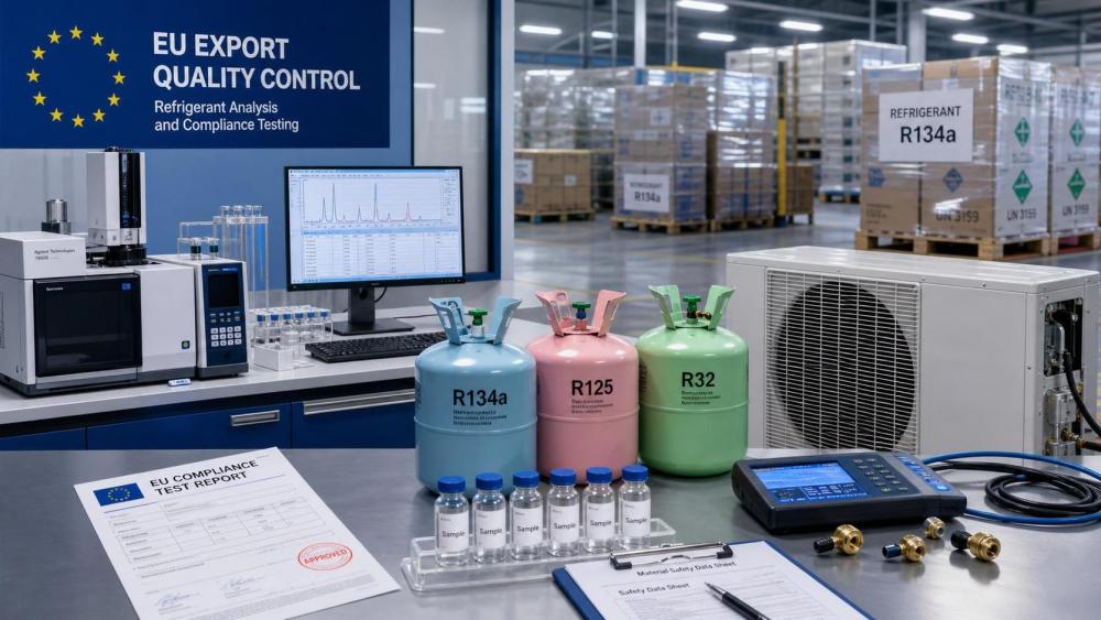 EU REACH Tightens Refrigerant Impurity Limits for R134a Exports EU REACH Tightens Refrigerant Impurity Limits for R134a Exports