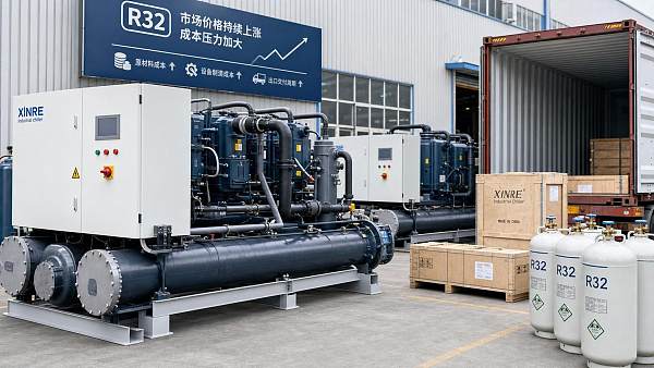 R32 at RMB 63,200/t Pushes Chiller Export Costs Higher