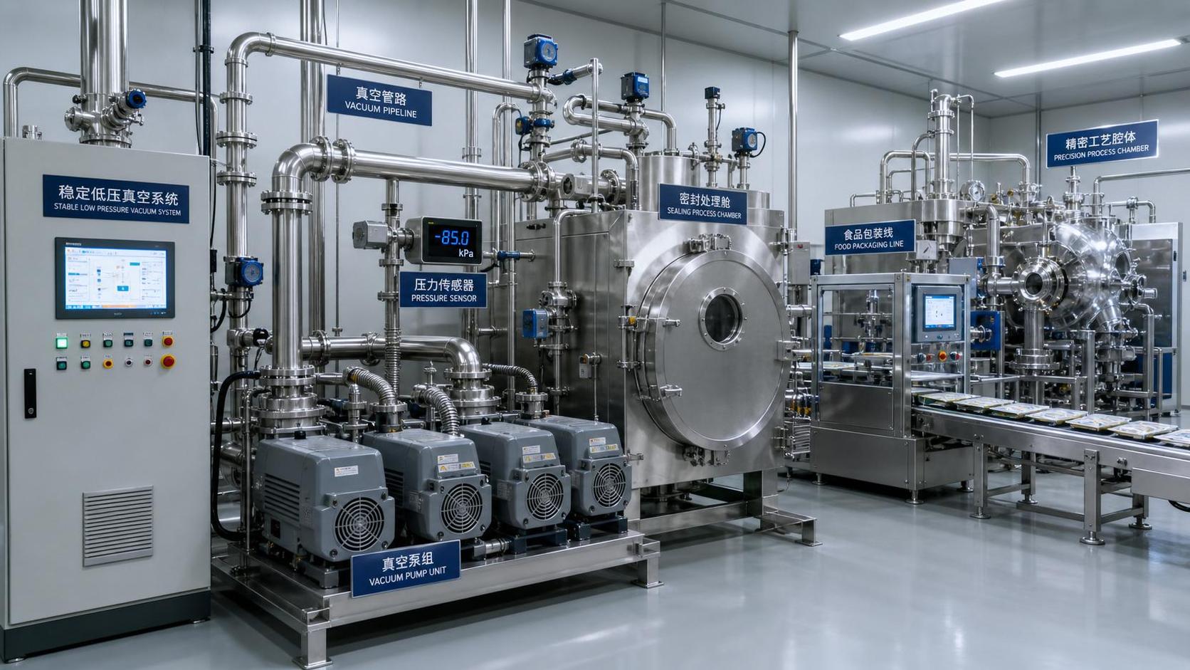 Vacuum Technology Solutions for Stable Low-Pressure Production