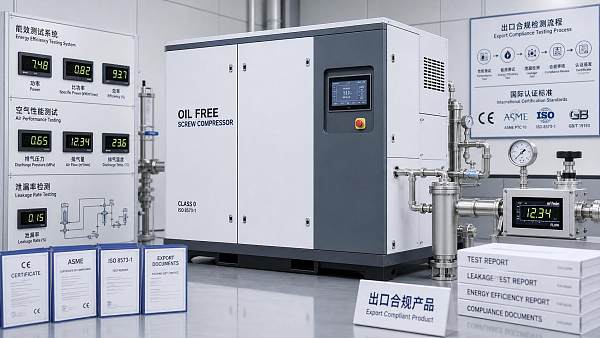 IEC 63349-2:2026 Sets New Efficiency Gate for Oil-Free Screw Compressors