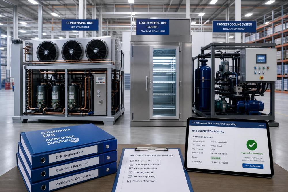 California EPR Deadline Nears for Refrigeration Makers California EPR Deadline Nears for Refrigeration Makers