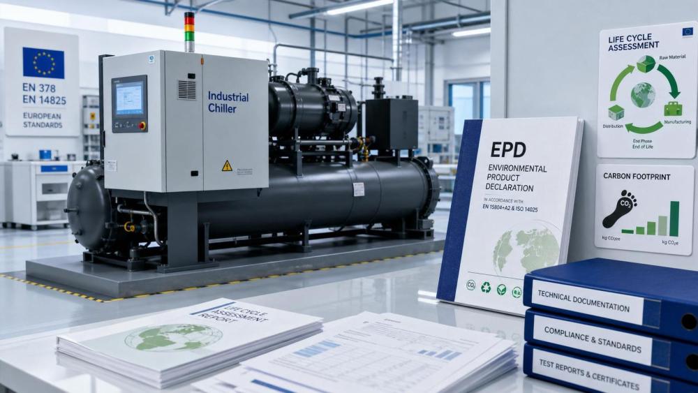 EU Sets CFP Label Rules for Industrial Chillers EU Sets CFP Label Rules for Industrial Chillers