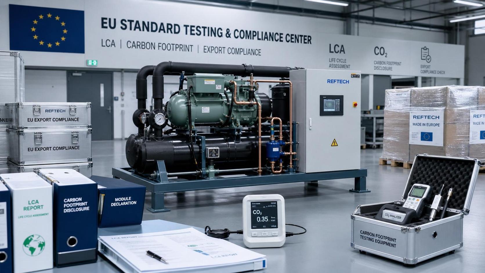 EU Rule Takes Effect on Modular CFP Disclosure for Industrial Chillers