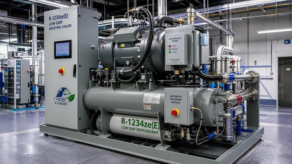 EPA Clears R-1234ze(E) for Industrial Chillers