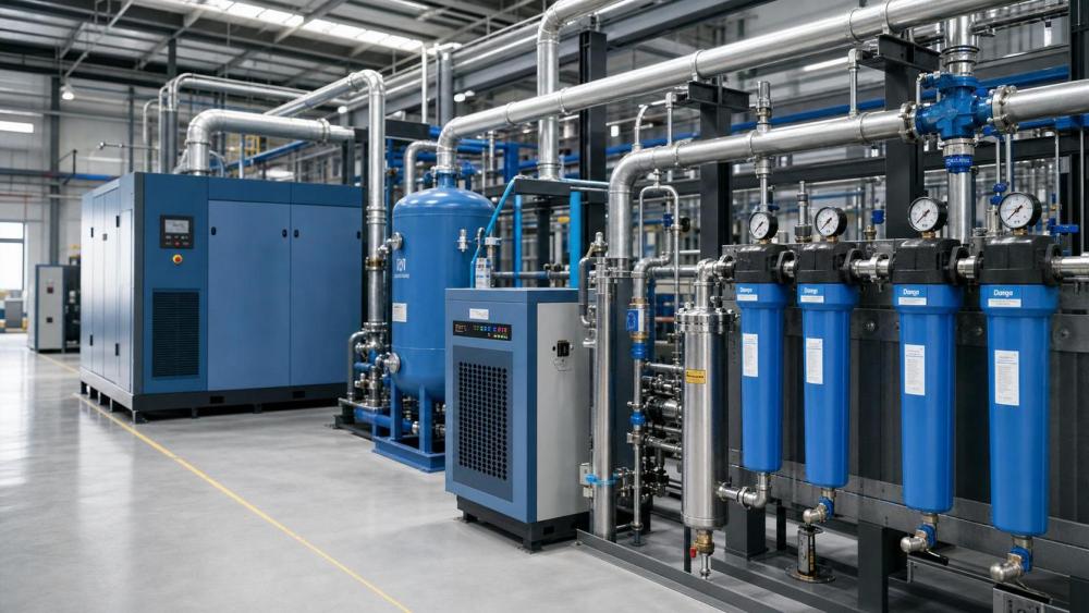 Compressed Air Technologies Filtration: How to Reduce Pressure Drop and Energy Loss