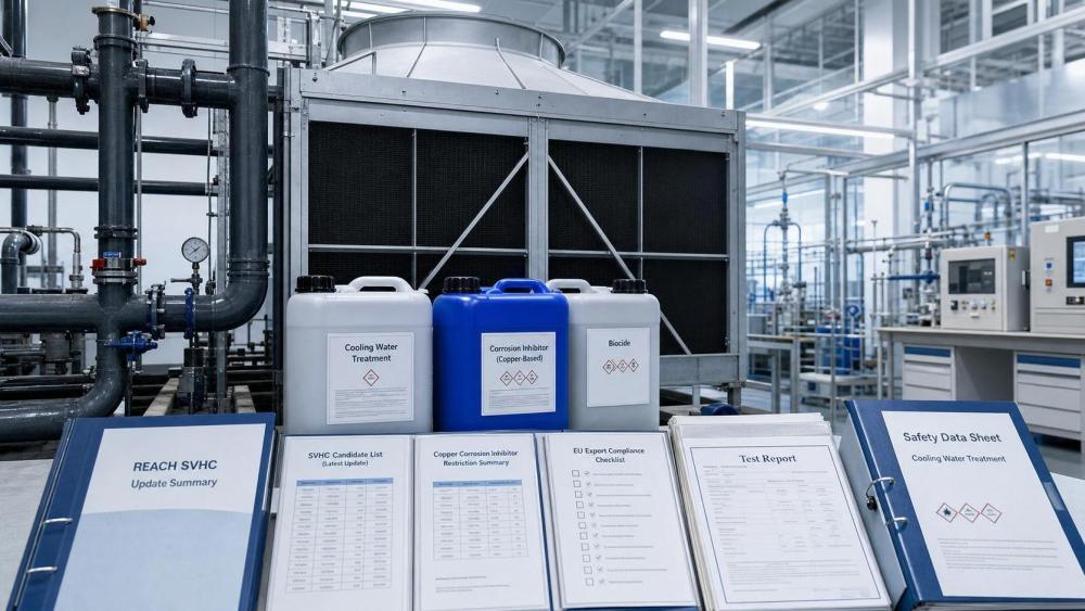 REACH SVHC Update Limits Copper Corrosion Inhibitors