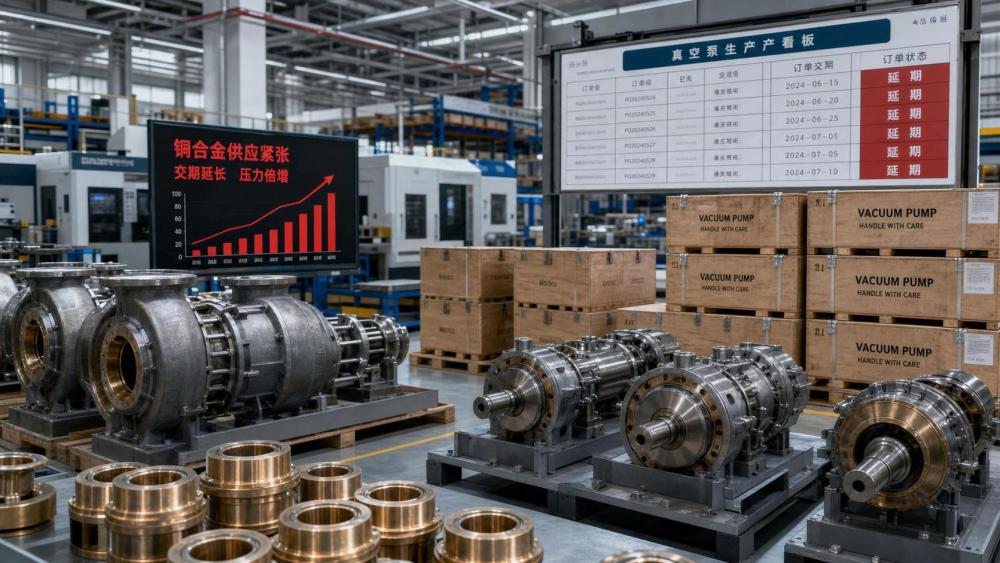 ICA Warns of Tight Copper Alloy Supply for Vacuum Pumps ICA Warns of Tight Copper Alloy Supply for Vacuum Pumps