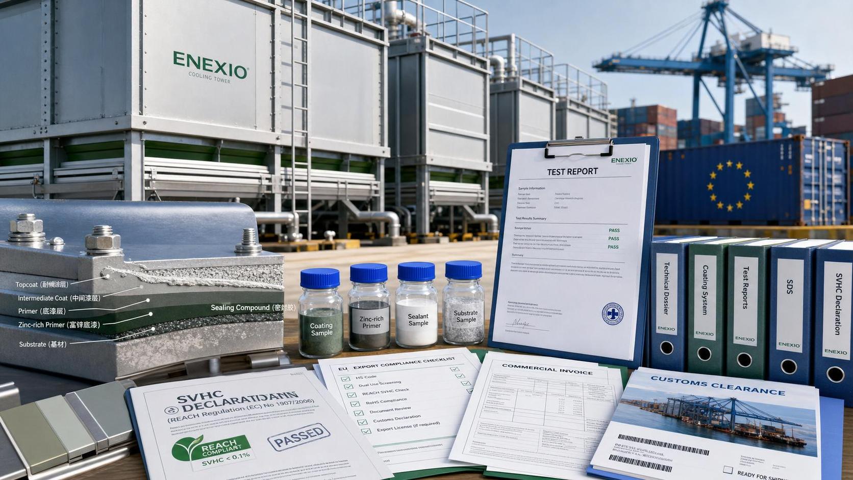 EU REACH Rule Takes Effect for Cooling Tower Coatings