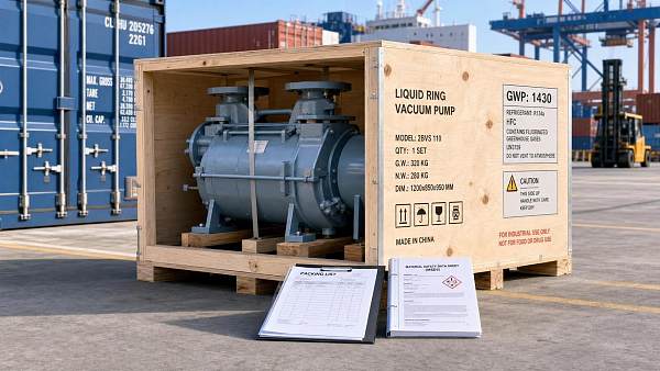 IMO Rule Adds GWP Labeling for Liquid Ring Vacuum Pump Shipments